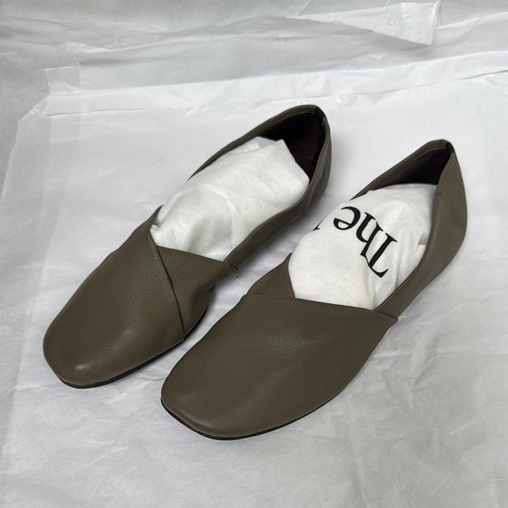 Rag & Bone Ellory Khaki flats 38.5